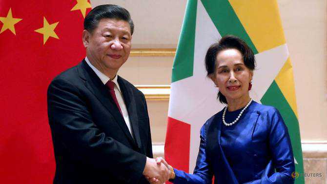 China's Xi vows 'new era' of Myanmar ties after red carpet welcome