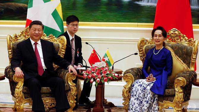 China and Myanmar 'stand together' despite Rohingya backlash