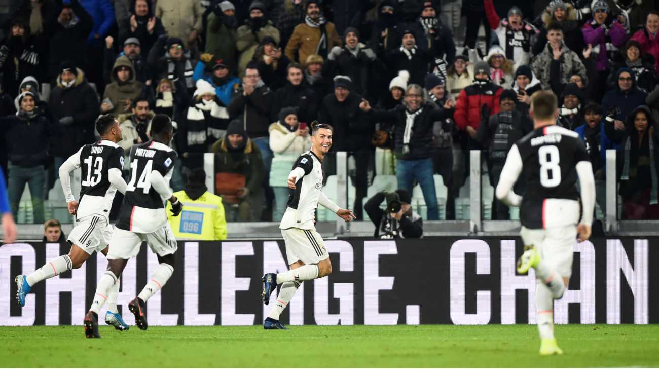Ronaldo brace pulls Juventus clear as Inter stalled in Lecce