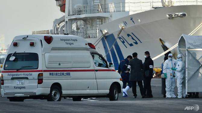 Three more coronavirus cases found on Japan cruise ship; total now 64