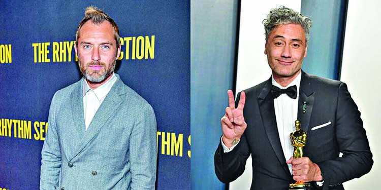 Jude, Taika found in talks for Television set series 'The Auteur'