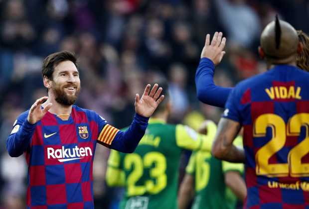 Messi Ends Goal Drought With Four-Goal Haul