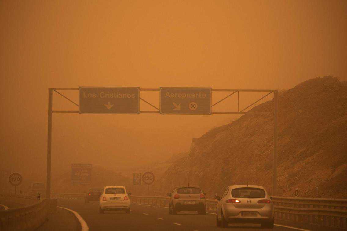 'Like living on Mars': Canary Islands hit by massive sandstorm