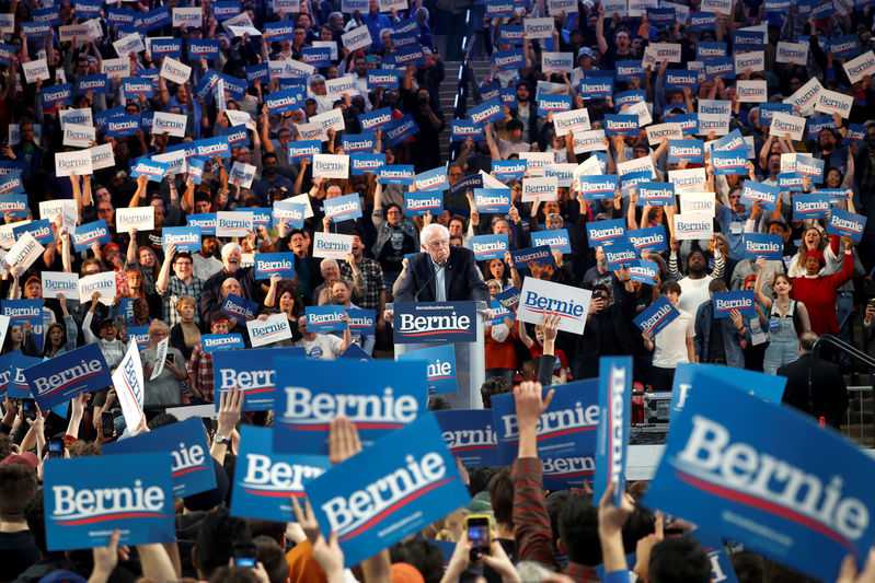 Moderate Democrats rush to blunt Sanders’ momentum after Nevada