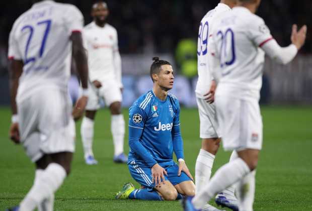 Ronaldo & Juventus Frustrated In Lyon