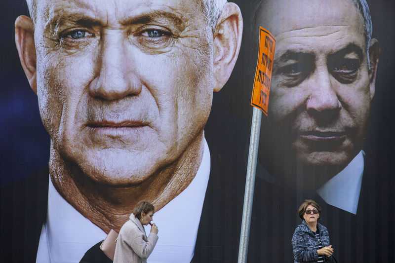 Netanyahu, Gantz neck and neck as election nears