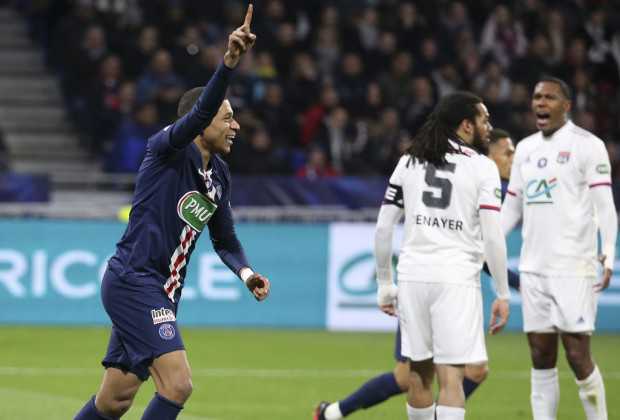 Mbappe Nets Hat-Trick As PSG Cruise To French Cup Final