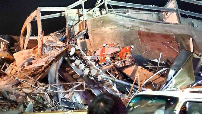 China quarantine resort collapse death toll jumps to 20