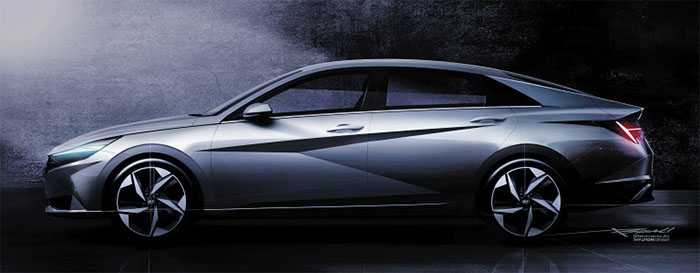 Hyundai Presents Sneak Peek at Fully-Revamped Avante Sedan