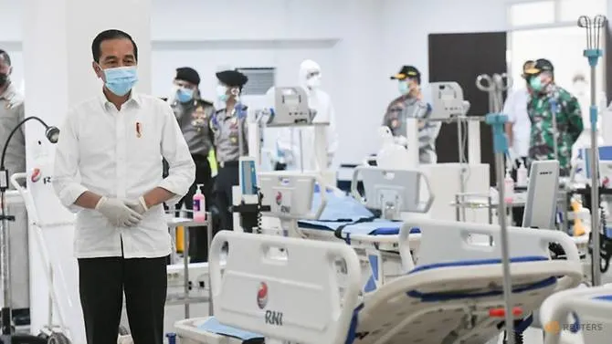 Indonesia invokes emergency measures in Jakarta, bonuses for doctors
