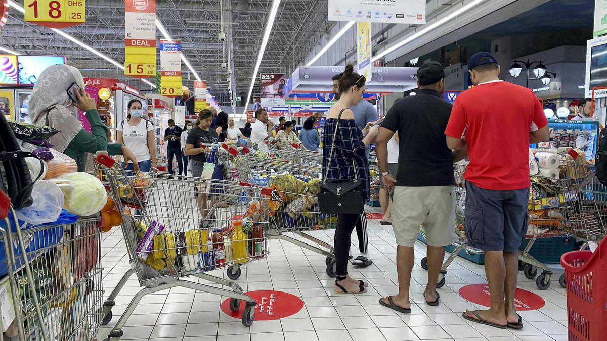 Opening times for supermarkets in Dubai and Abu Dhabi as malls close for two weeks