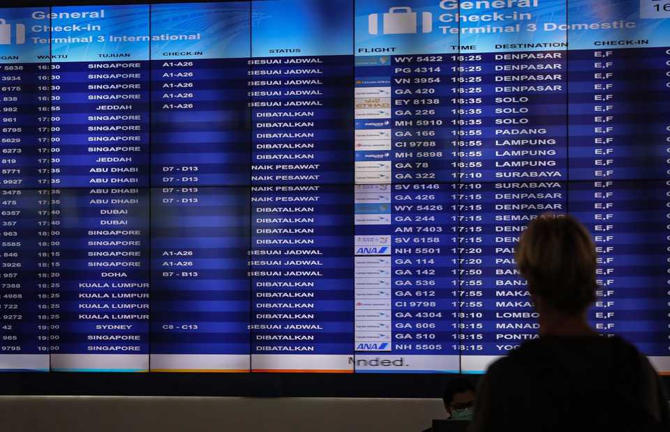 More Restrictions at Indonesian Airports to avoid Spread of Covid-19