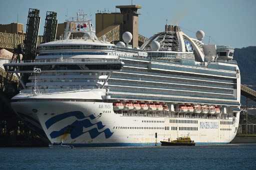 Australian police take 'black box' off cruise liner in coronavirus homicide probe