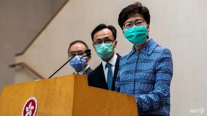 Hong Kong leader Carrie Lam says reshuffle targeted at economical recovery after COVID-19