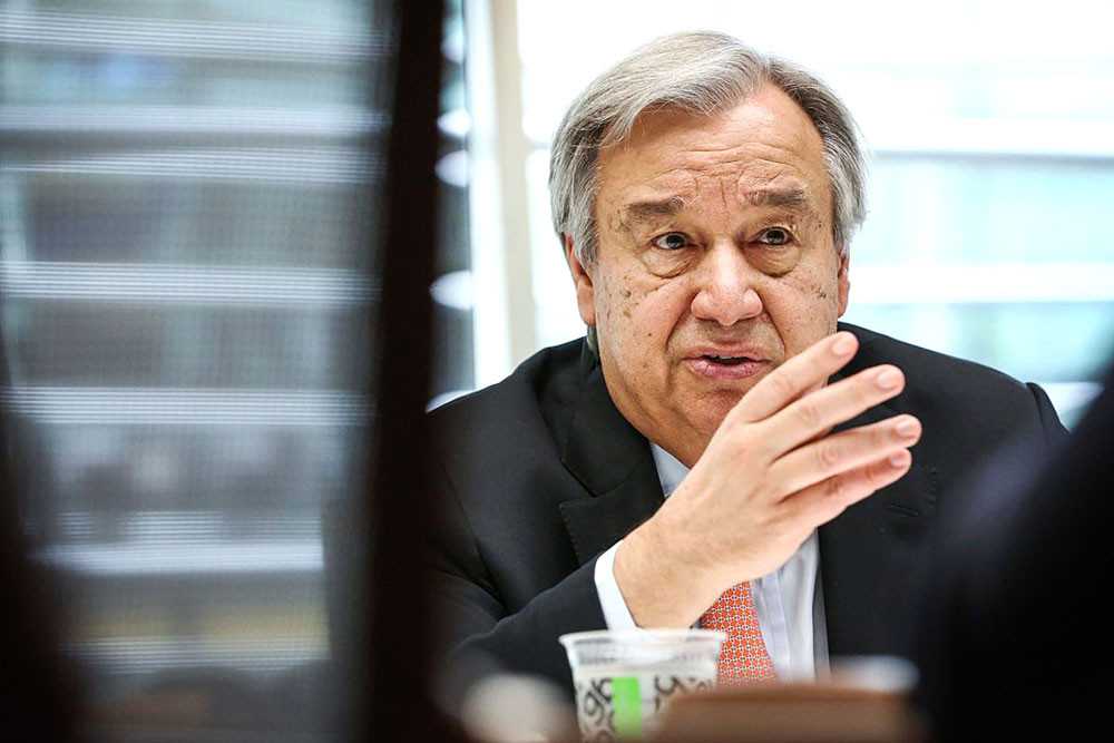 UN chief warns against repressive actions amid coronavirus crisis
