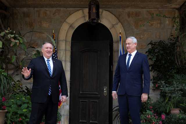 In Israel, Pompeo discusses West Bank and coronavirus with Netanyahu