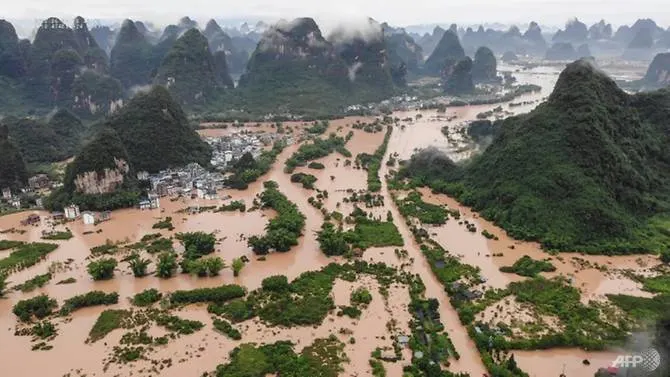 Dozens killed due to south China reach by floods and rainstorms