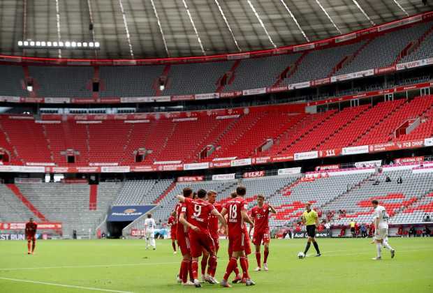 Bayern Celebrate Name With Victory In Last Home Game