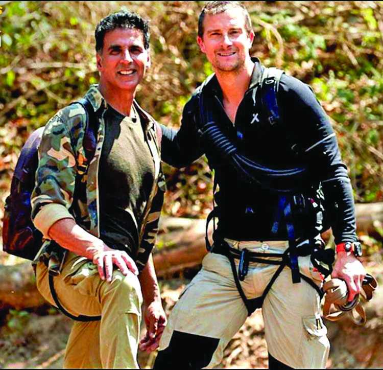 Akshay meets Grylls in the brand new episode of 'Into the Wild'