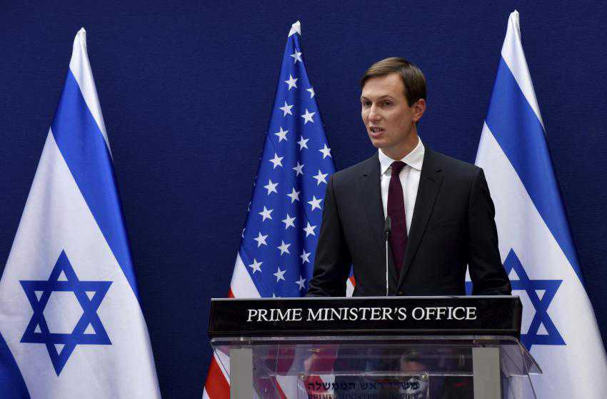 In Israel, Kushner says stage is defined for Mideast progress