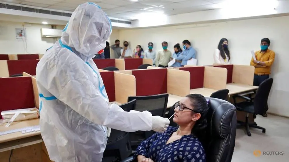 India reports record daily jump of 83,883 COVID-19 infections