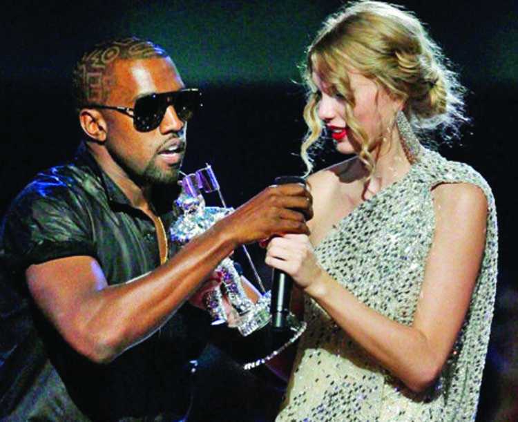 Kanye claims God made him cut off Swift's VMA's speech