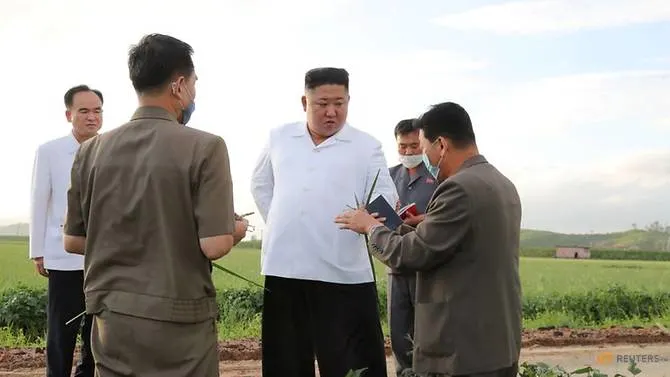 North Korea's Kim to reconsider year-end projects in wake of typhoon damage