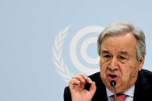 Cooperate on climate or 'we will be doomed': U.N. chief