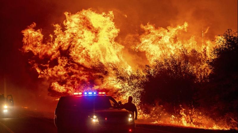 10 today dead in large Northern California wildfire