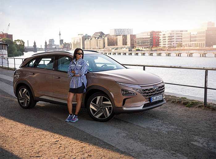 Hyundai Promotes Hydrogen Gasoline Cell Technology in Europe