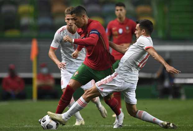 Spain Hold CR7's Portugal In Action-Packed Friendly