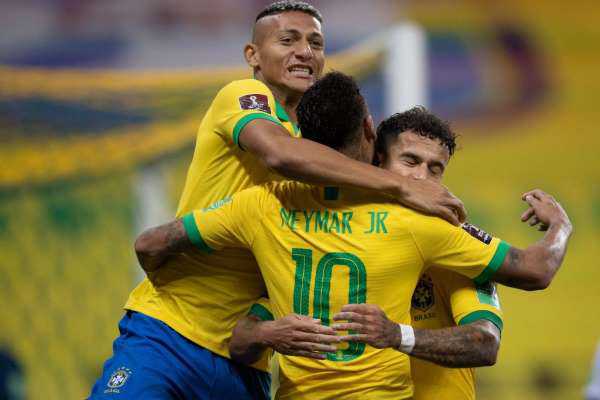 Firmino brace helps Brazil hammer Bolivia in WC qualifier