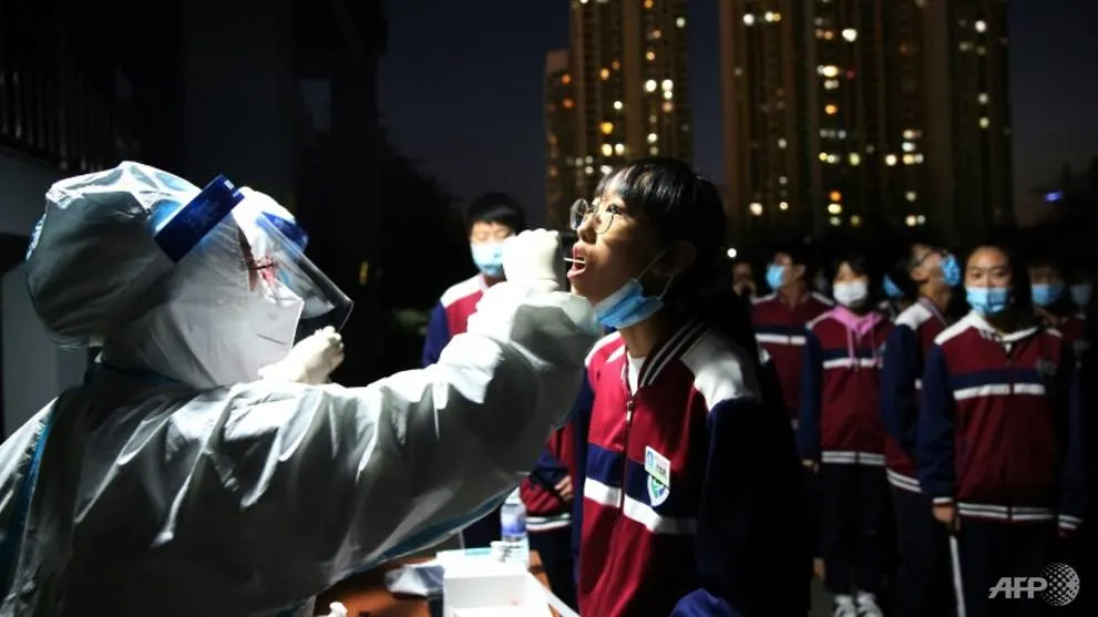 China tests entire city for the virus as WHO slams herd immunity idea