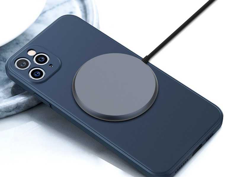 Japanese firm unveils a magnetically attached wireless charger for the iPhone 12