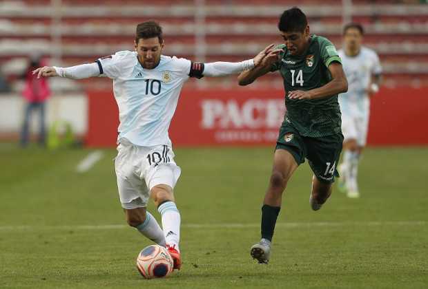 Messi's Argentina Move Top Of World Mug Qualifying Log