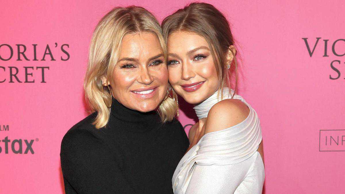 Yolanda Hadid shares a new image of daughter Gigi's baby: 'She is an angel'