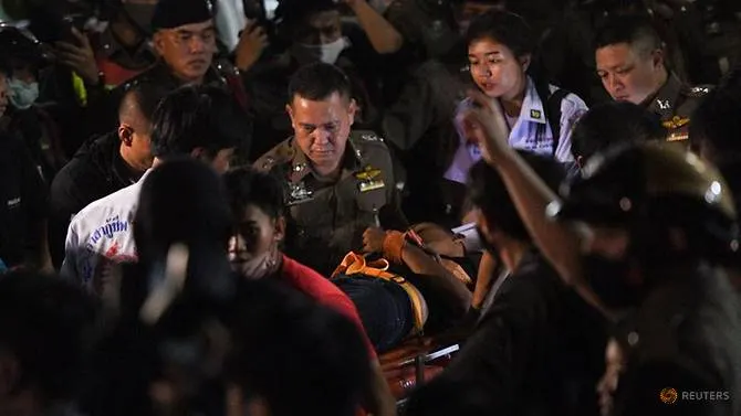 Three Thai protest leaders re-arrested, one taken up to hospital