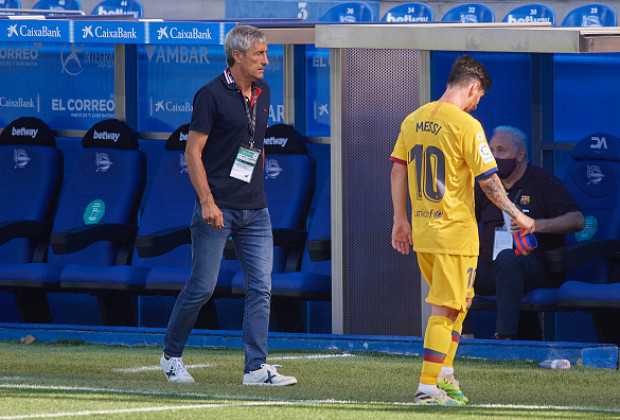 Reports: What Setien Told Messi In Heated Fallout