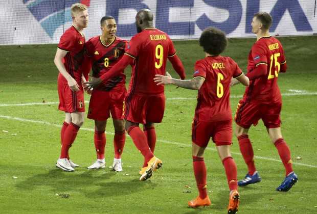 Belgium Sink England To Move Top Of UNL Group