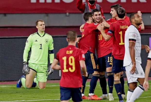 Spain Embarrass Germany To Advance In Nations League