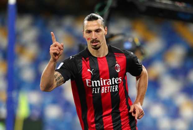 Zlatan's Brace Sends Milan Top