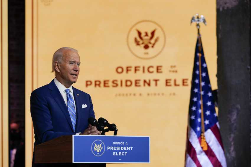 Biden appeals for unity on Thanksgiving-eve address