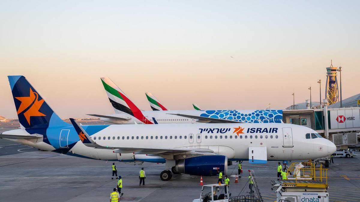 Israir's inaugural flight from Tel Aviv lands in Dubai