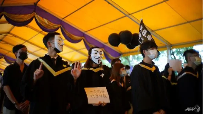 Hong Kong police arrest 8 over university protest