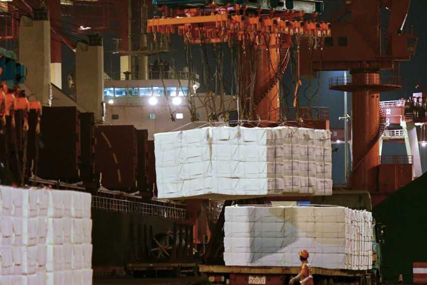 China's trade surplus hits record $75 bil seeing as November exports soar