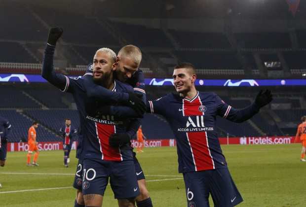 Neymar Hat-Trick Seals Top Spot For PSG In UCL Group