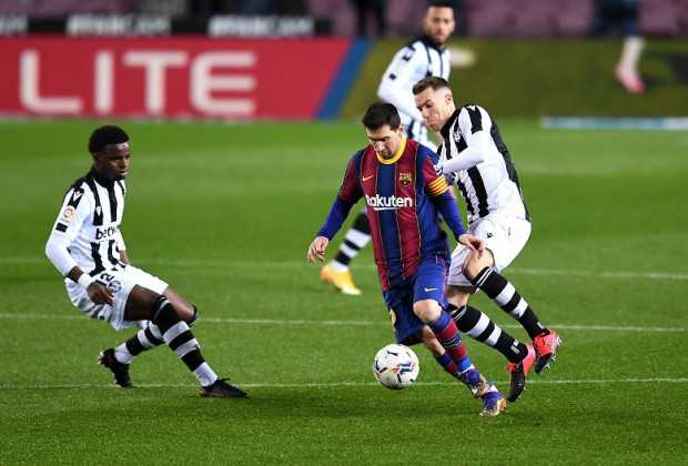 Messi Rescues Victory For Stuttering Barca