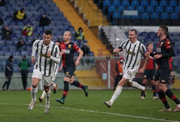 Ronaldo Nets Brace On 100th Juve Appearance