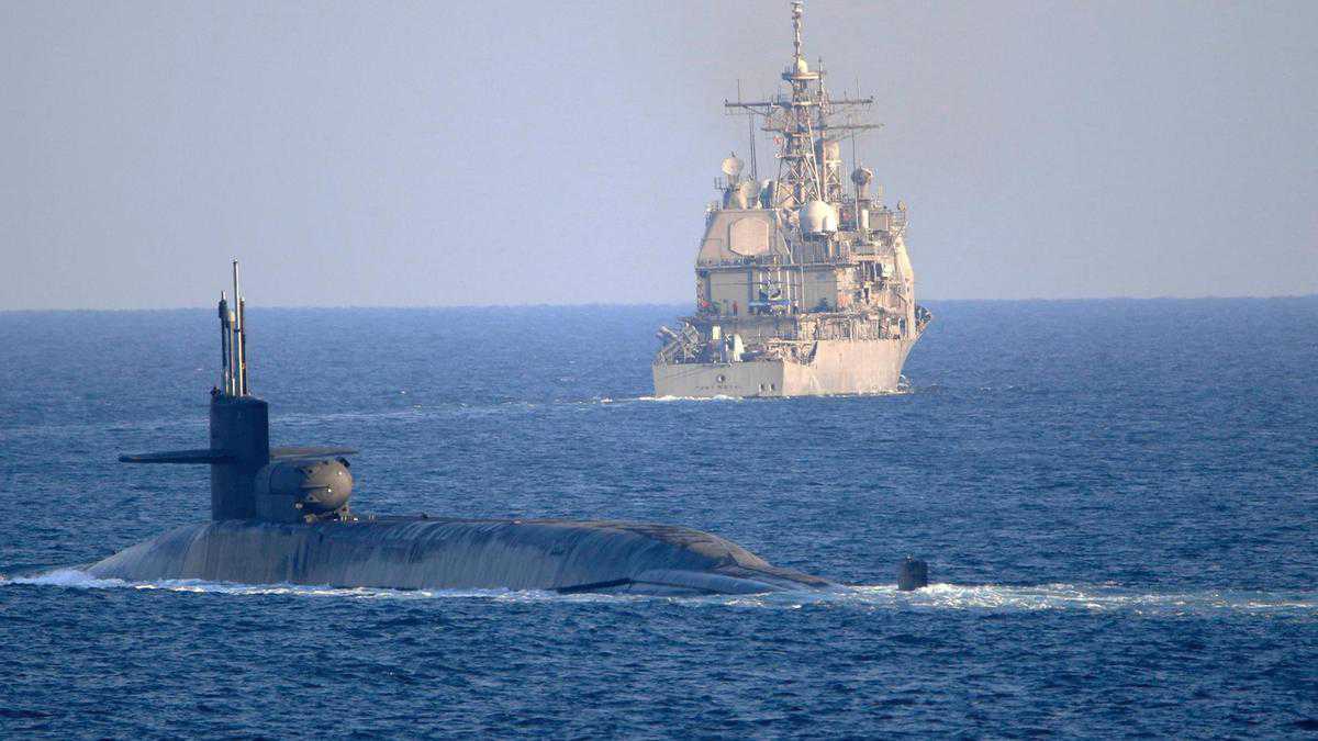US sails nuclear-powered submarine through Strait of Hormuz amid Iran tensions
