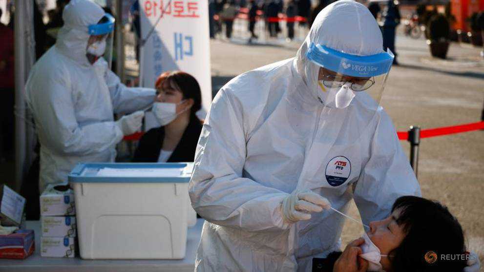 South Korea's president under fire for vaccine strategies as COVID-19 cases surge